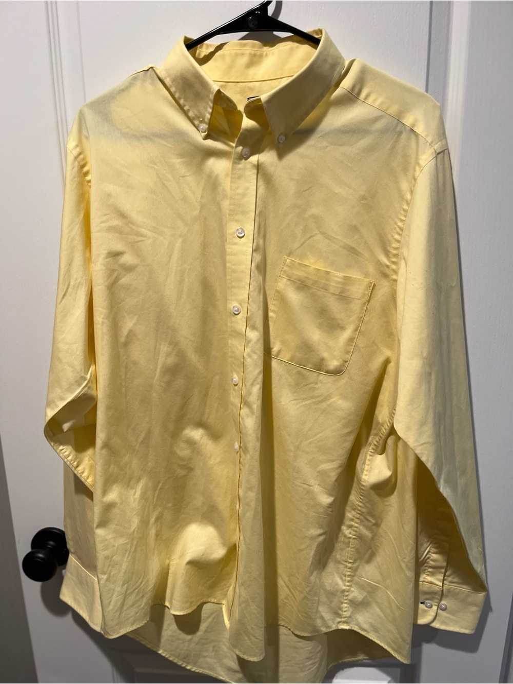 Men's Izod Classic Button-Down Shirt - Yellow